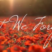 Lest We Forget